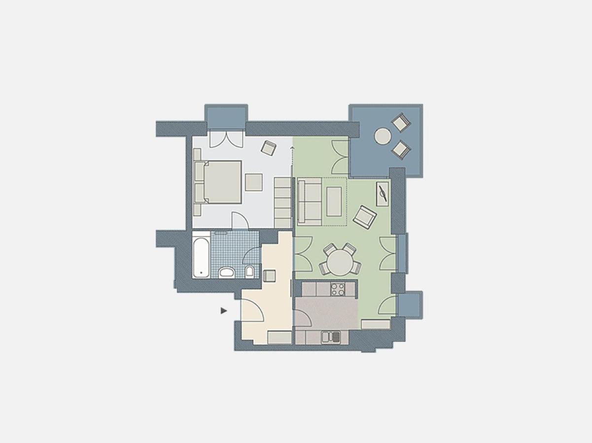 Kaiservillen Heringsdorf - Ferienwohnung Mit 1 Schlafzimmer Und Balkon D224 Exterior foto